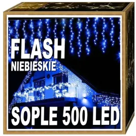 sople-flash-500-led-zewnetrzne-choinkowe-lampki-niebieskie-z-flashem
