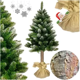 choinka-sztuczna-na-pienku-pniu-osniezona-gesta-sosna-diamentowa-180cm-juta