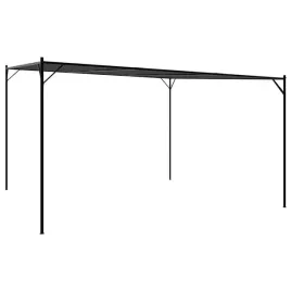 altana-ogrodowa-4x4m-antracyt-poliester-stal-wodoodporna