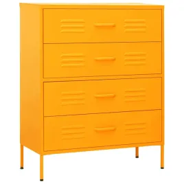 szafka-z-szufladami-80x35x1015-musztardowy-zolty