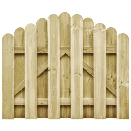 drewniana-furtka-z-lukiem-zielona-100-x-75-cm-sosna-impregnowana
