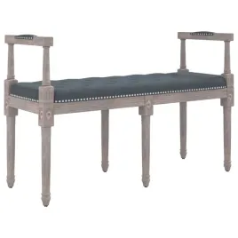 aksamitowa-lawka-vintage-ciemnoszary-110x40x70-cm