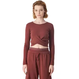 koszulka-damska-champion-crewneck-croptop-brazowa-117435-ms524-s