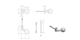 galka-para-fix-aisi304-satyna-stan-nowy