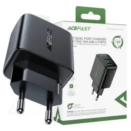 acefast-ladowarka-sieciowa-2x-usb-18w-qc-3-0-afc-fcp-czarny-a33-black