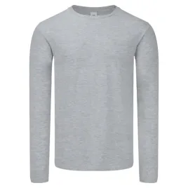 koszulka-meska-iconic-z-dlugim-rekawem-bawelniana-szary-melanz-r-xl