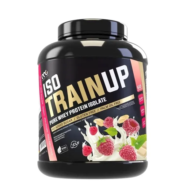 Muscle Clinic ISOTRAIN UP Pure Whey Isolate 1800g Malina Biała Czekolada