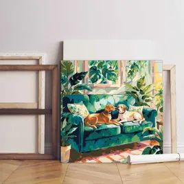 malowanie-po-numerach-pieski-80x80-cm