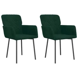 krzesla-stolowe-aksamitne-ciemnozielone-515x61x785cm