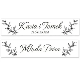 tablice-samochodowe-na-wesele-50x11cm-zlote-czarne-napisy-slub-wesele-wzory
