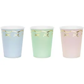 kubeczki-papierowe-kolorowe-ze-zlotym-wzorem-partydeco-220-ml-6-szt