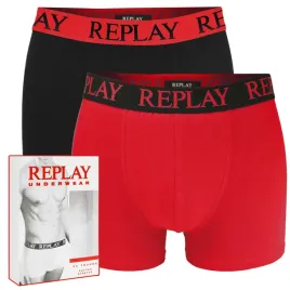 replay-czarny-czerwony-bokserki-meskie-logo-zestaw-2-sztuki-rozmiar-xxl