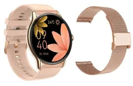 zegarek-smartwatch-damski-okragly-funkcje-rozmowy-na-prezent-bransoleta