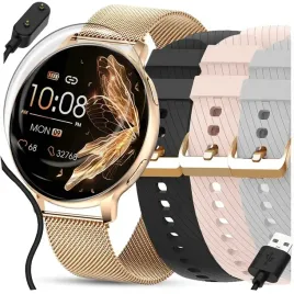 smartwatch-zegarek-damski-polskie-menu-rozmowy-powiadomienia-sport-4-paski
