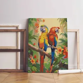 malowanie-po-numerach-papugi-50x70-cm