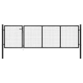 brama-stalowa-antracytowa-350x125-cm-z-zamkiem