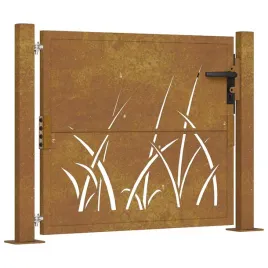 bramka-ogrodowa-corten-105x80cm-rdzawy