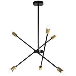 lampa-sufitowa-wiszaca-czarna-zlota-gold-6x60w-e27
