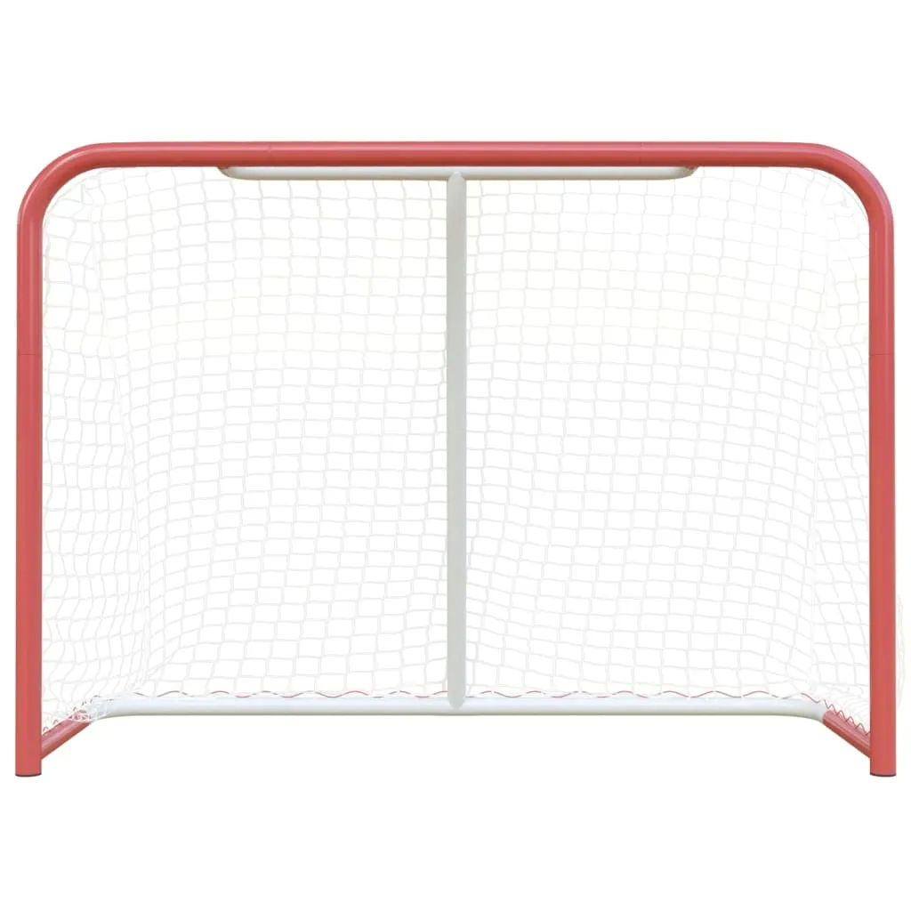 bramka-do-hokeja-153x60x118-czerwono-biala-stan-nowy