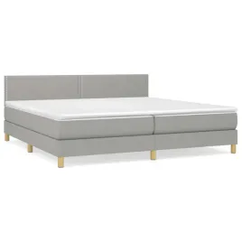 lozko-kontynentalne-z-materacami-sprezynowymi-jasnoszary-203x200-cm