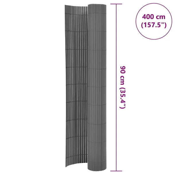 plotek-ogrodowy-pvc-szary-90x400-cm-stan-nowy