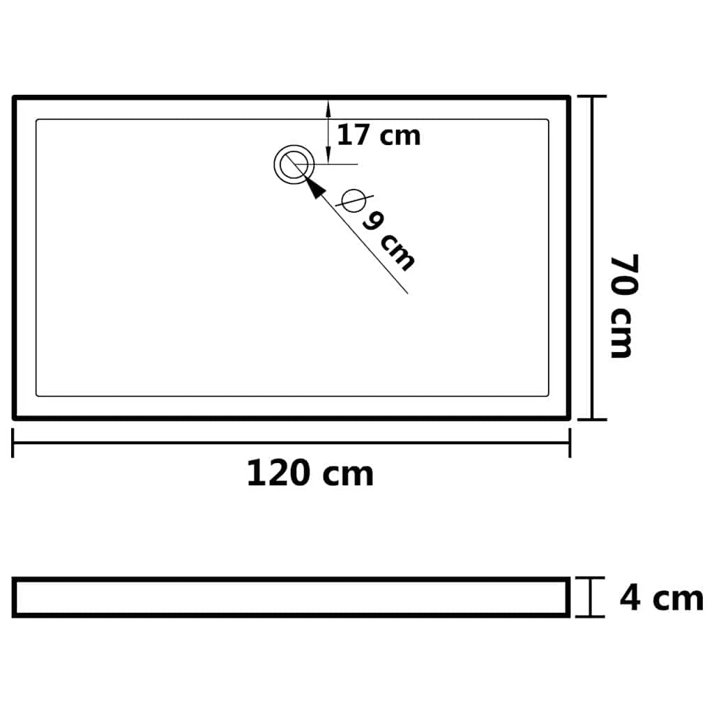 brodzik-vidaxl-abs-70x120-czarny
