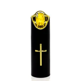 wklad-ledowy-do-zniczy-czarny-ze-zlotym-wnetrzem-i-krzyzem-17cm-zolty