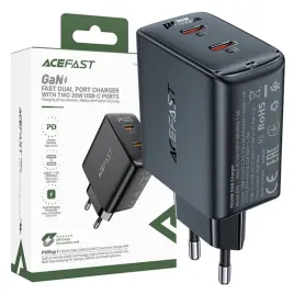 szybka-ladowarka-sieciowa-gan-35w-pd-2x-usb-c-acefast-a49-czarna