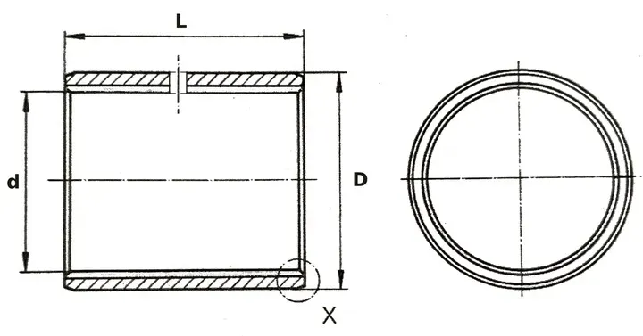 tuleja-pap4040-p20-permaglide-stan-nowy