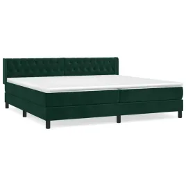lozko-kontynentalne-z-materacem-kieszeniowym-203x203-cm-ciemnozielone