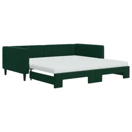 sofa-rozkladana-2-w-1-ciemnozielona-aksamit-223x110x68cm