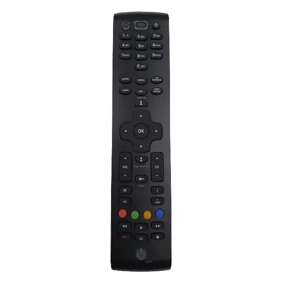 Pilot do dekodera UPC MEDIABOX RC2094501, PACE DCR7111 sterowanie TV