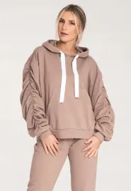 bluza-damska-z-bufiastymi-rekawami-i-kapturem-bezowa-m1055-rozmiar-xl
