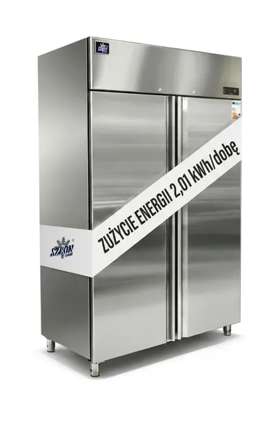 Szafa chłodnicza nierdzewna gastronomiczna 1314x805x2065 mm GN 2/1 1400L