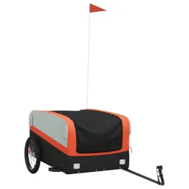 przyczepka-rowerowa-unicargo-45kg-czarno-pomaranczowa
