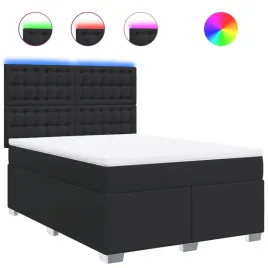lozko-kontynentalne-z-oswietleniem-led-190x144x1405-1505-cm-czarne