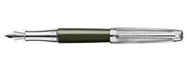 pioro-wieczne-caran-d-ache-leman-terre-d-ombre-kolor-khaki-ze-srebrem