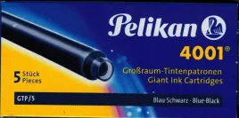 naboje-pelikan-dlugie-niebieskio-czarne