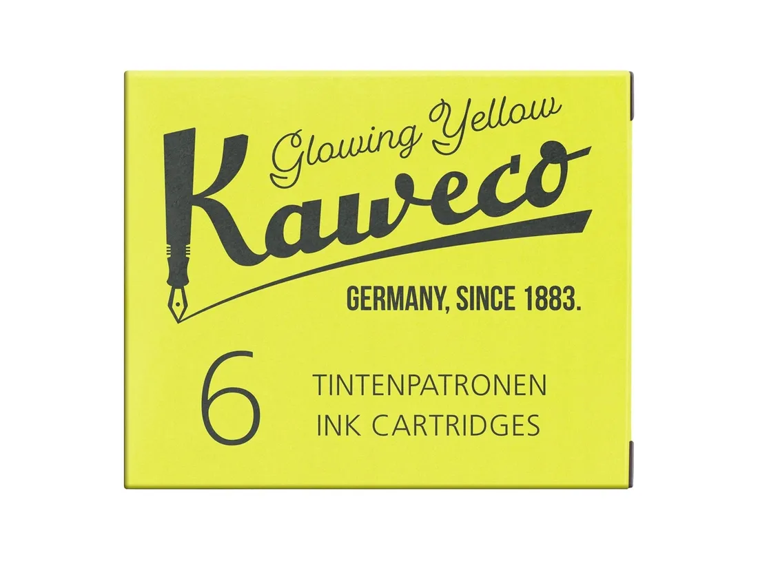 naboje-kaweco-highlighter-yellow