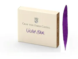 naboje-do-pior-graf-von-faber-castell-fioletowe-violet-blue-opak-6-szt