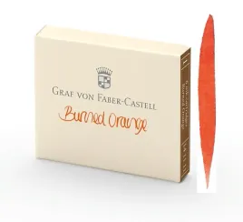 naboje-do-pior-graf-von-faber-castell-pomaranczowe-orange-opakowanie-6-szt