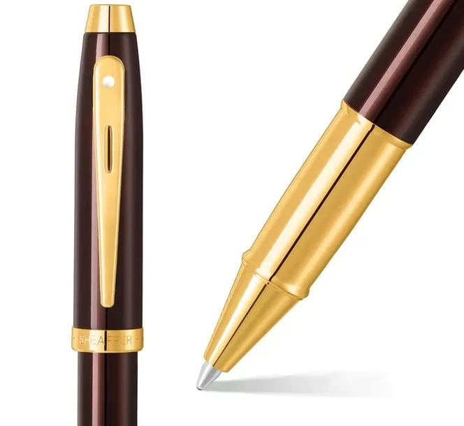 elegancki-roller-sheaffer-100-coffee-gt-pvd-marka-sheaffer