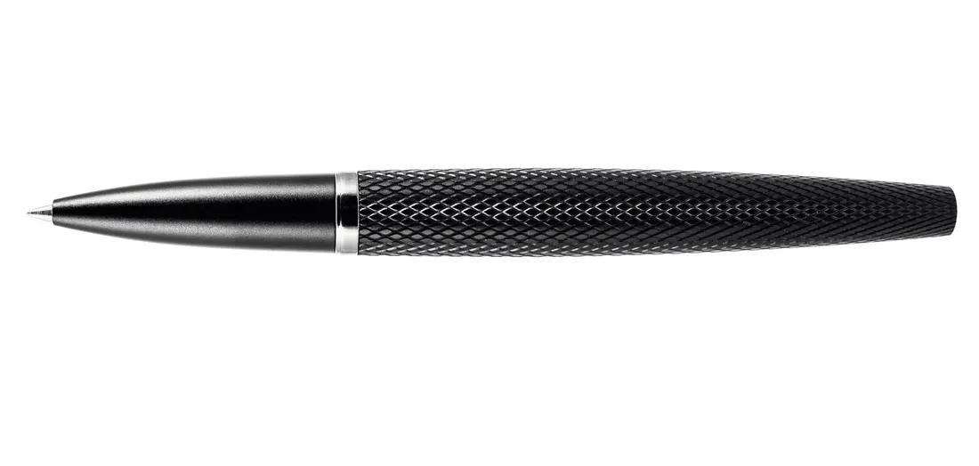 roller-diplomat-viper-guilloche-black