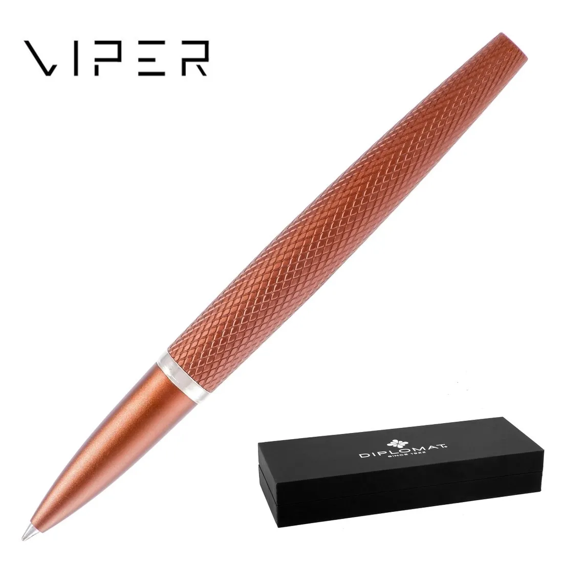 roller-diplomat-viper-guilloche-brown-stan-nowy