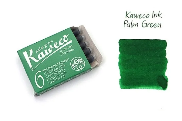 naboje-kaweco-palm-green-stan-nowy