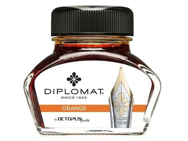 atrament-diplomat-orange-stan-opakowania-oryginalne