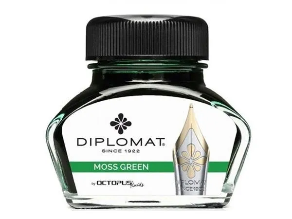 atrament-diplomat-moss-green-stan-opakowania-oryginalne