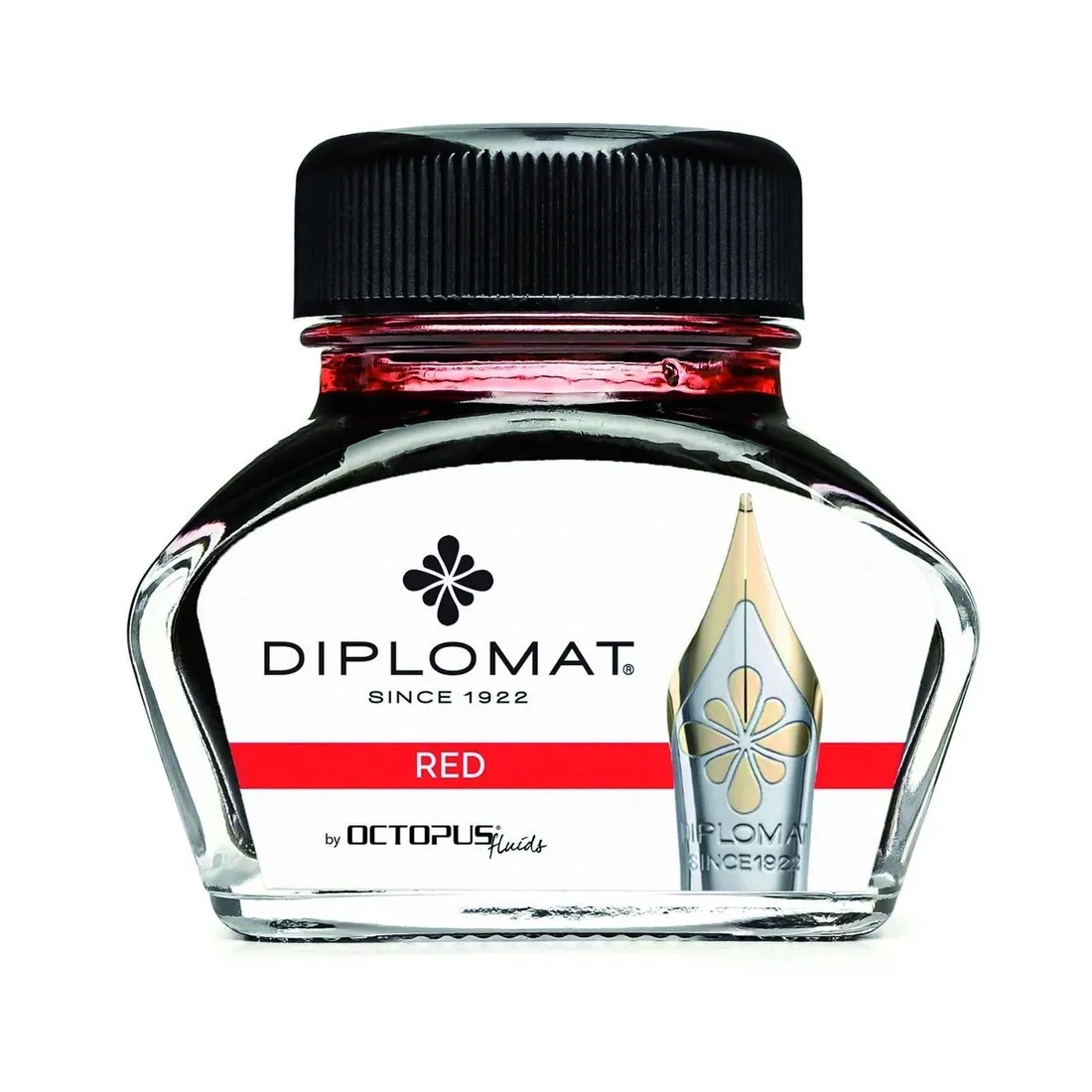 atrament-diplomat-red
