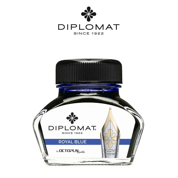 atrament-diplomat-royal-blue-stan-opakowania-oryginalne