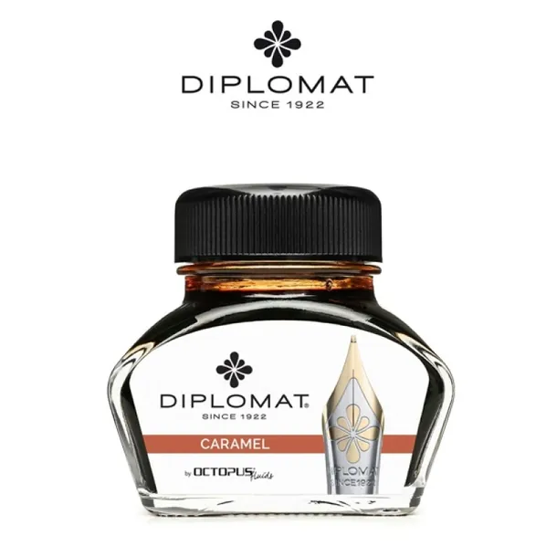 atrament-diplomat-caramel-stan-opakowania-oryginalne